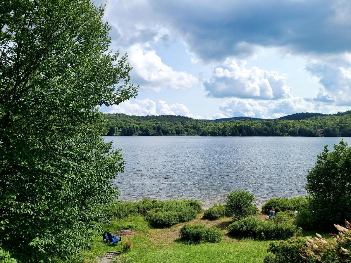 Le Lodge Du Lac Saint-Faustin Eksteriør bilde