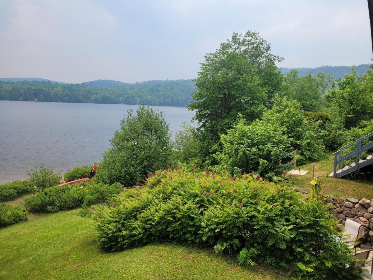 Le Lodge Du Lac Saint-Faustin Eksteriør bilde
